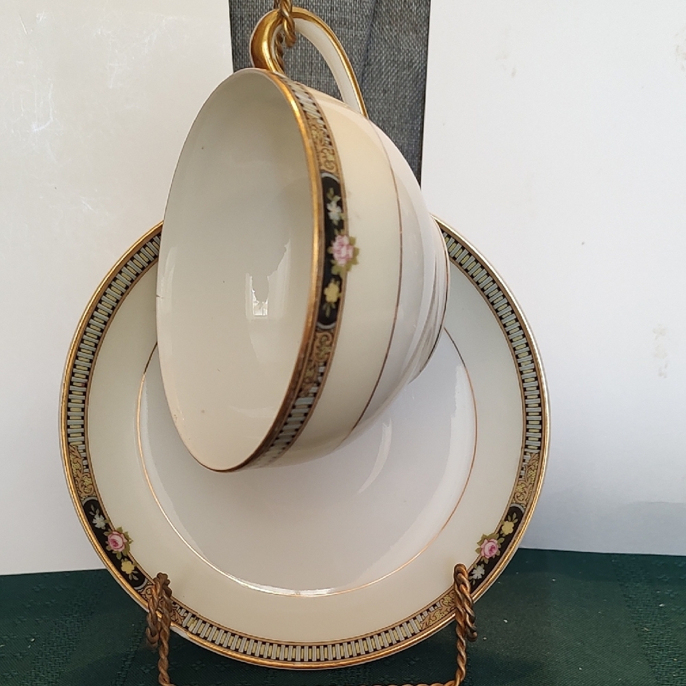 Vintage Noritake Olanta Cup And Saucer